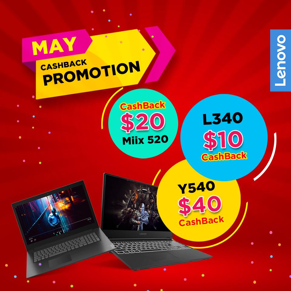 Lenovo ရဲ့  May လ Promotion လေးစနေပါပြီနော်