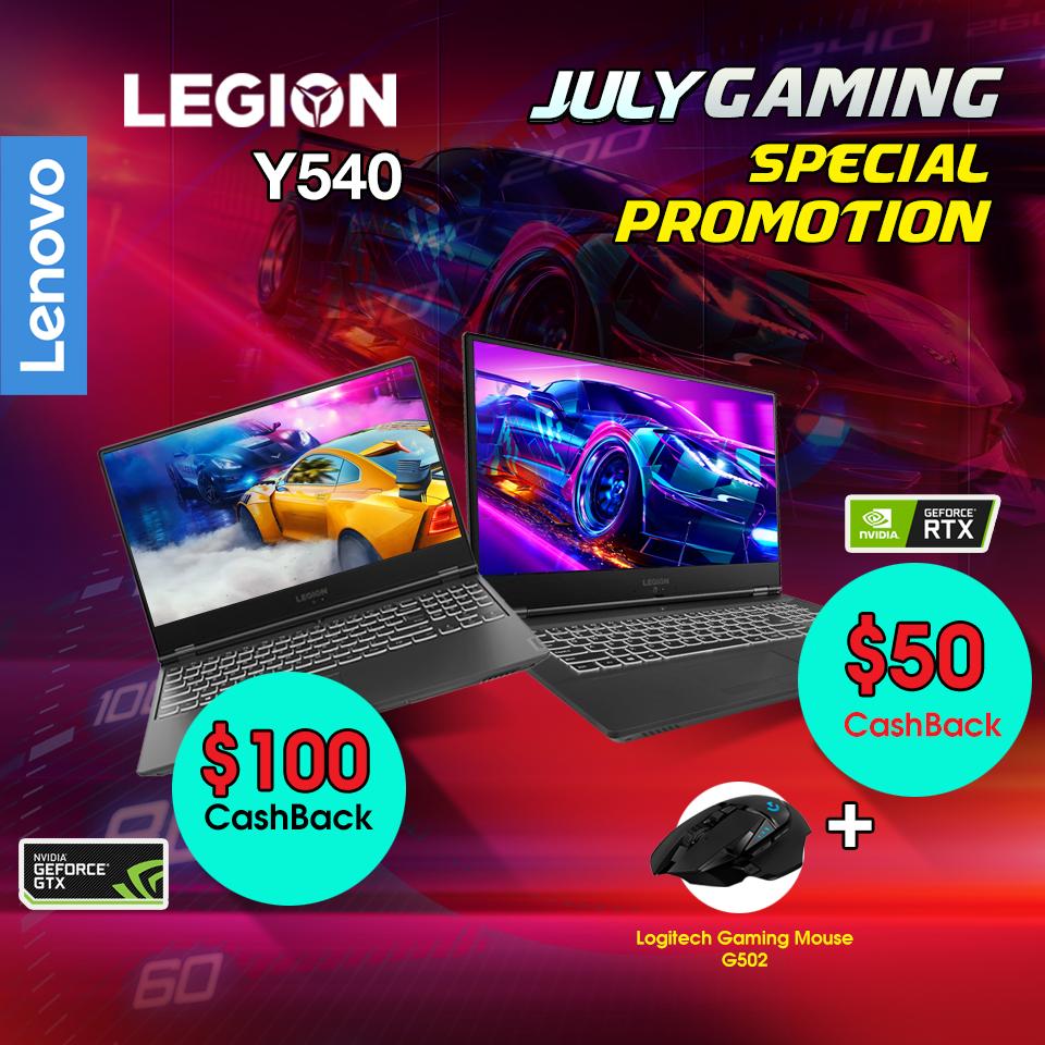 Gamer တွေတအားကြိုက်တဲ့ Lenovo ရဲ့ Legion Y540 Gaming Series လေးကို Cashback Promotion ပေးနေပါပြီဗျာ🎉🎉 ဘယ်အမျိုးအစားတွေကို ဘယ်လို CashBack ပေးနေတာလဲ..?