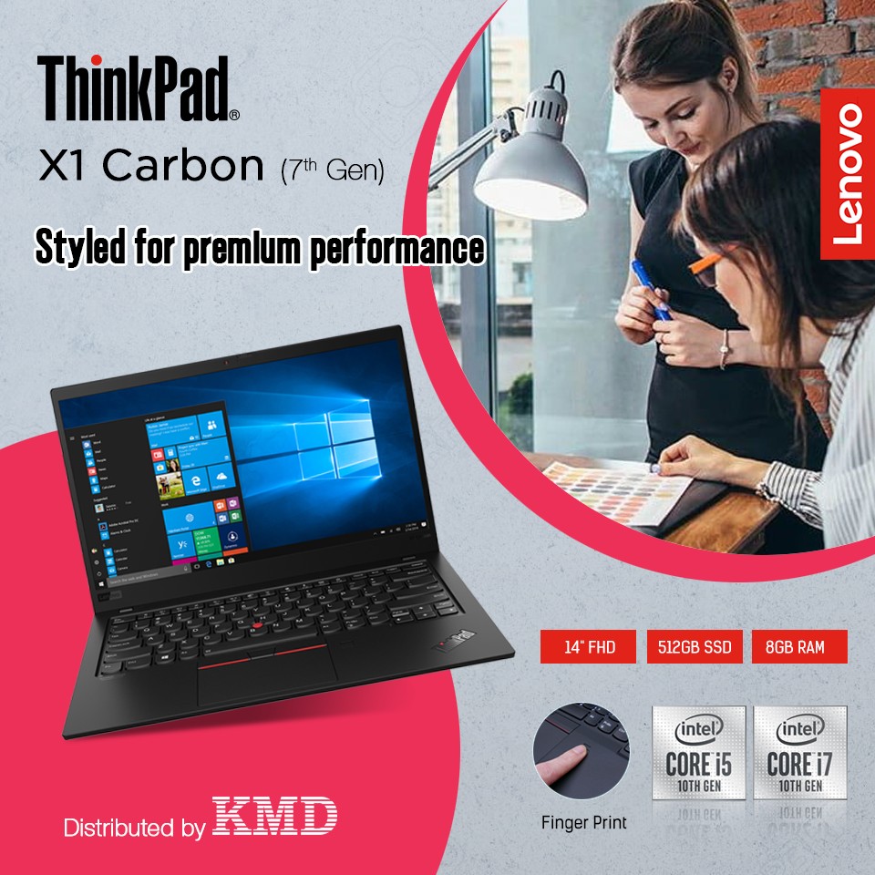 Premium ဆန်တဲ့ ခံစားချက်ထက် ပိုကြမ်းမဲ့ Lenovo ရဲ့ Thinkpad X1 Cabron Series 💻💻💻 Lenovo ရဲ့ ThinkPad X1 Carbon ကို military-grade အဆင့်ရှိတဲ့ စမ်းသပ်မှုများစွာနဲ့ စစ်ဆေးထားပြီး 