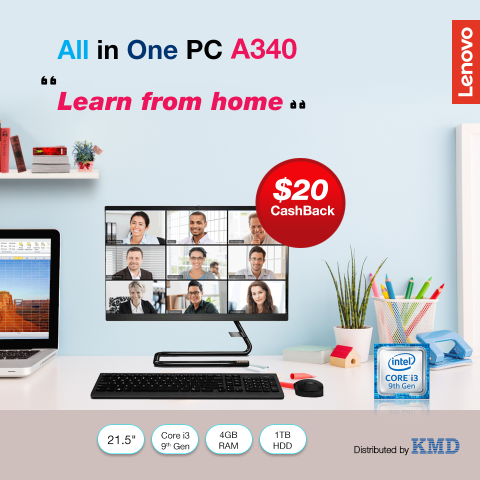 All In One PC A340 ကို စက်တင်ဘာလရဲ့ ဦးဦးဖျားဖျား Cashback promotion အဖြစ် ပေးနေပါပီနော်😲 ကဲ့ အဲ့တော့ All In One PC ဟာ ဘယ်လိုလူမျိုးတွေအတွက် အသင့်တော်ဆုံးလဲ❓ ဘယ်လိုပုံစံလဲ❓ ရုံးမာအထိုင်သုံးမဲ့သူတွေ၊ အိမ်ကနေ Online learning လုပ်မဲ့ ကျောင်းသားတွေအတွက် အလွန်သင့်တော်တဲ့ A340 လို့ပြောပါရစေ💁‍♂️