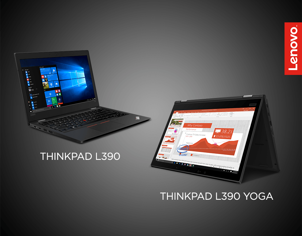 #Premiera Przedstawiamy 13-calowe laptopy z serii ThinkPad: L390 oraz L390 Yoga