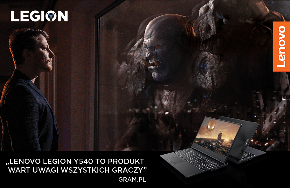 Gram.pl: "Lenovo Legion Y540 to produkt wart uwagi wszystkich graczy, którzy oczekują laptopa pozwalającego na komfortową zabawę także z nowszymi tytułami."  Trudno o lepszą rekomendację 💪  My do recenzji możemy tylko dodać, że Legion Y540 można oczywiście kupić również z systemem operacyjnym, jak i  dyskiem SSD o pojemności nawet 1 TB ;) ... Cały artykuł przeczytać możecie na 