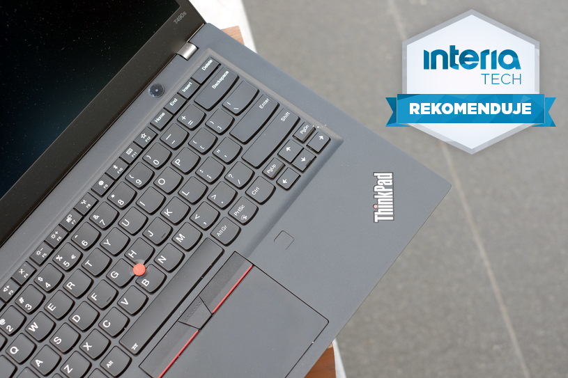 Serwis Interia Nowe Technologie przetestował laptopa ThinkPad T490s i docenił go między innymi za: ✅świetną jakość wykonania