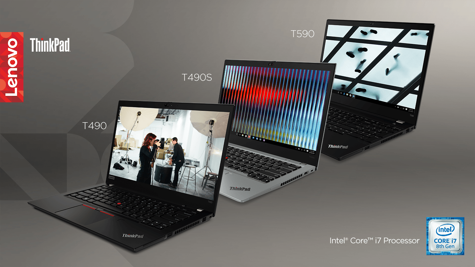 #LenovoMWC Czy wiecie, że dotychczas sprzedaliśmy ponad 140 milionów ThinkPadów? Na targach MWC w Barcelonie zaprezentowaliśmy najnowsze generacje tych legendarnych komputerów: ThinkPad T490s, T490, T590. Zapewniają szereg funkcji podnoszących bezpieczeństwo i komfort mobilnej pracy. Wśród nich wymienić możemy: ✅ ThinkShield — zestaw funkcji zabezpieczeń, takich jak ThinkPad PrivacyGuard i PrivacyAlert oraz fizyczna osłona kamery internetowej ThinkShutter, jest dostępny w wię...kszości modeli.