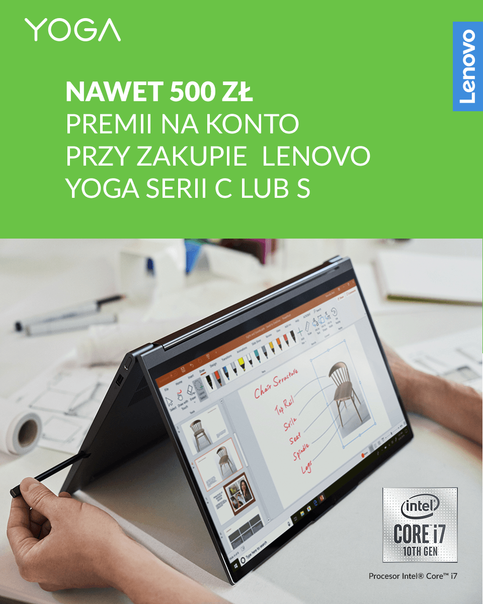 #Cashback Kup laptop Lenovo Yoga 