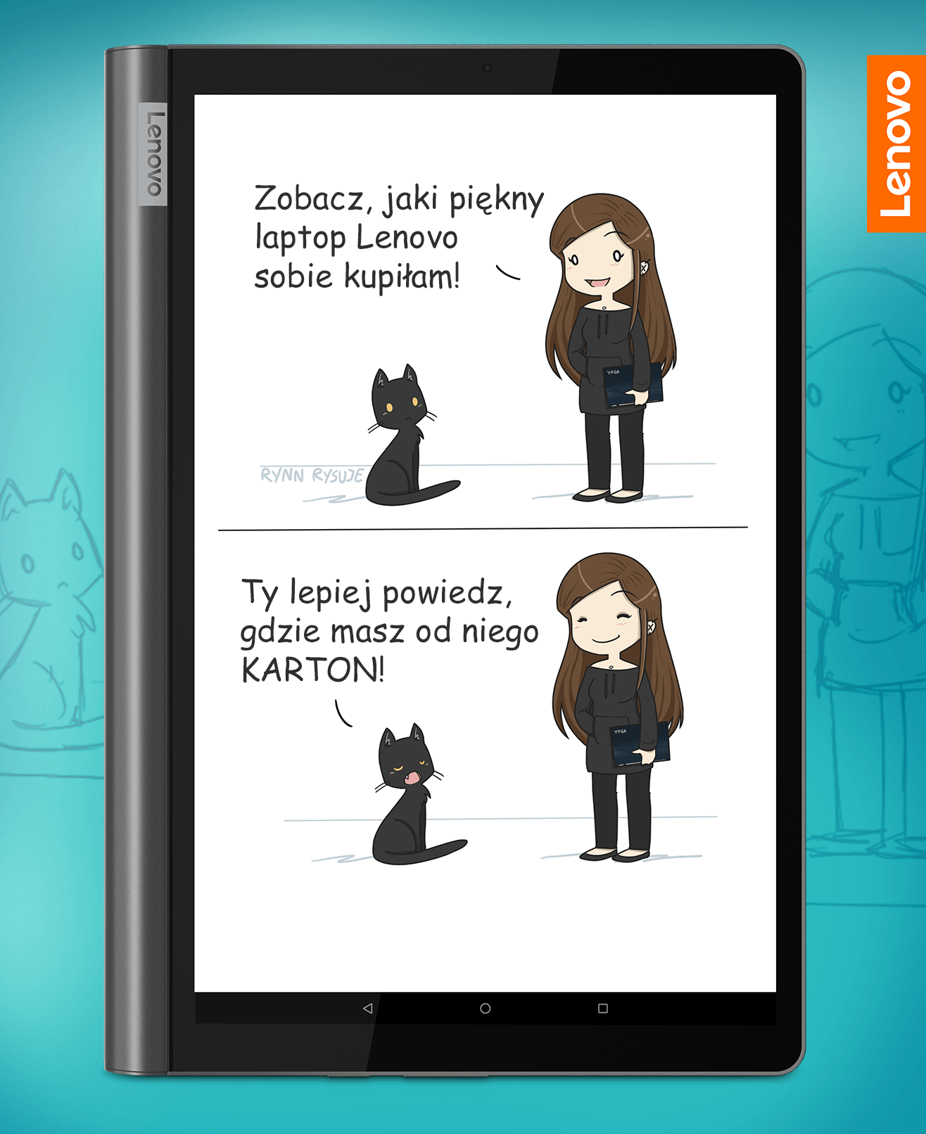 #Lenovo - każdy znajdzie coś dla siebie ;) 🐈  ---