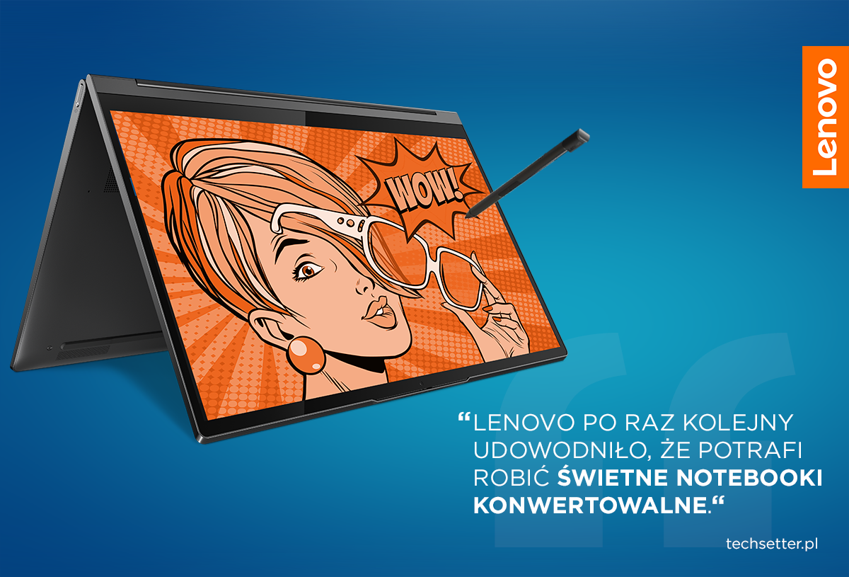 techsetter miał okazję przetestować model Yoga C940, taki sam, jakiego do rysowania używa nasza ambasadorka Rynn Rysuje.  Co zwróciło uwagę redakcji? ✅ Wysoka wydajność i kultura pracy;...