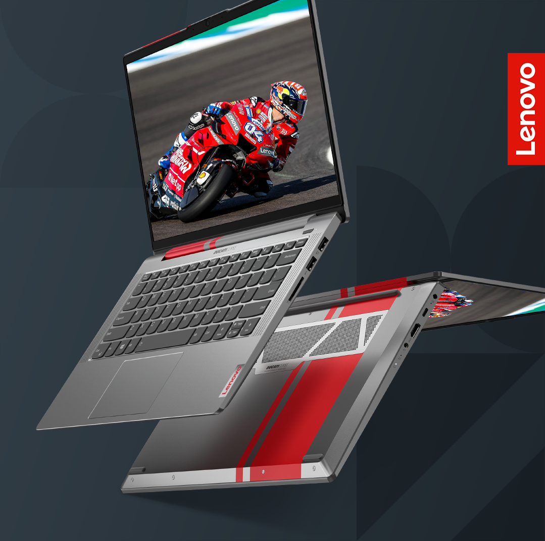 Si accendono i motori: lo stile incontra la potenza con il nuovo Lenovo Ducati 5 in edizione limitata. www.tomtop.com