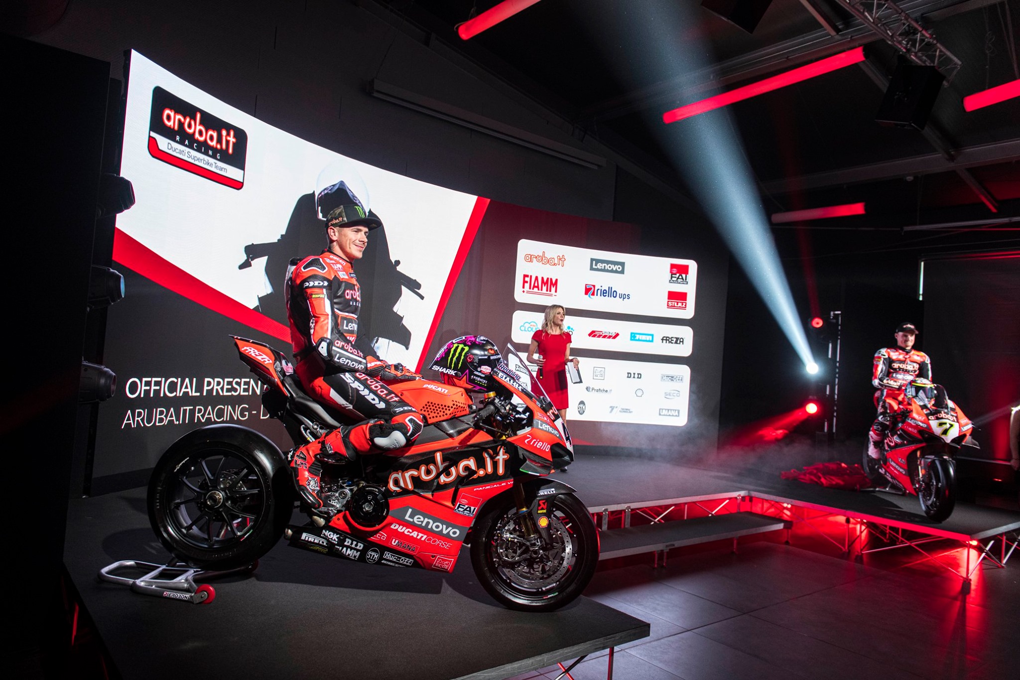 Siamo orgogliosi ed entusiasti di entrare in un campionato mondiale prestigioso e combattuto come la Superbike con il team Aruba