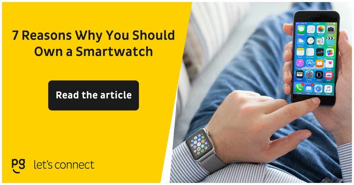 So what are the benefits to owning a smartwatch?