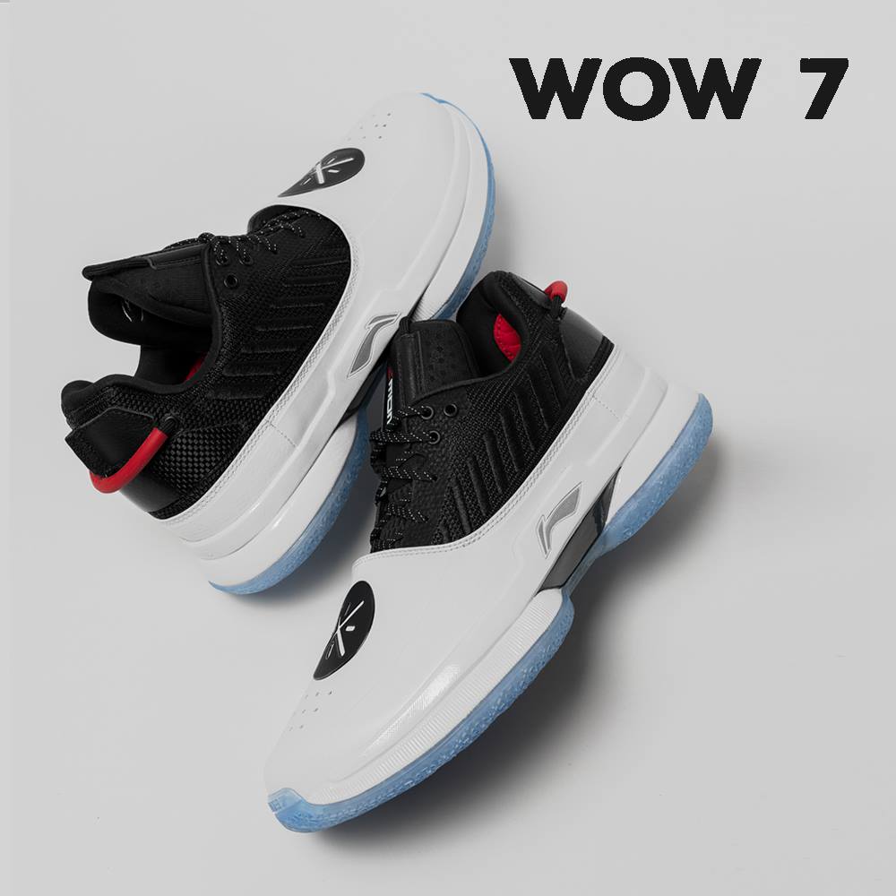 Li-Ning WOW 7  Layered toe structure for ultimate support and protection