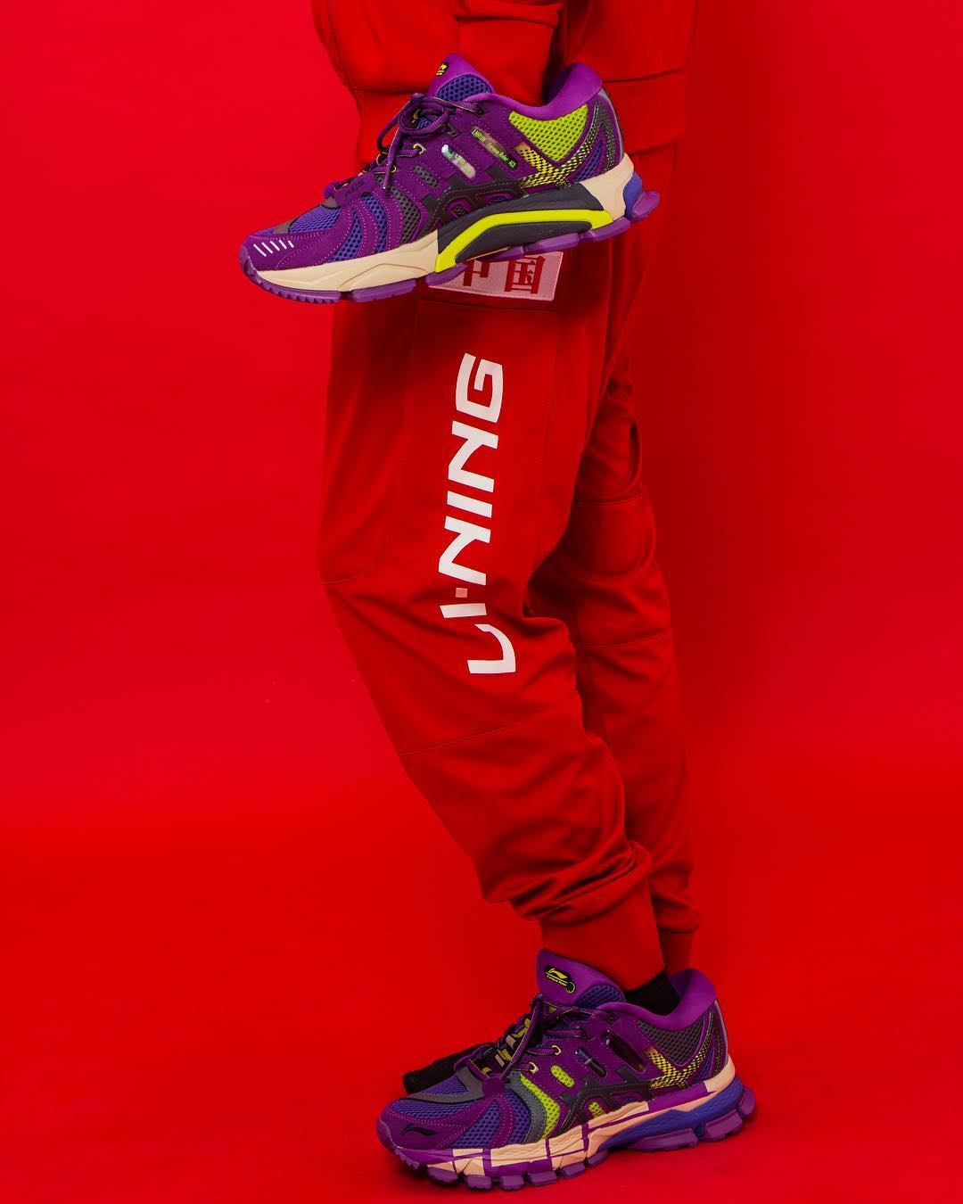 All Ready for Chinese New Year Top : Li-Ning NYFW track jacket 