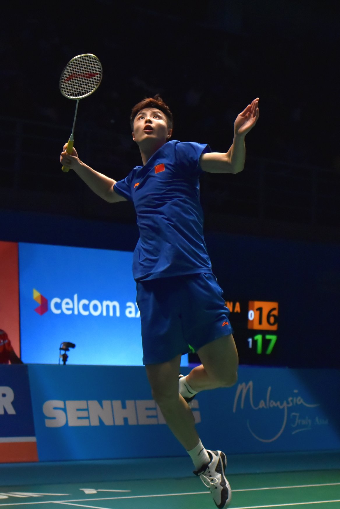 #ShiYuqi wins his third consecutive game against #AndersAntonsen and advances to the quarter finals happening on 5th of April #hsbcbwfworldtoursuper750