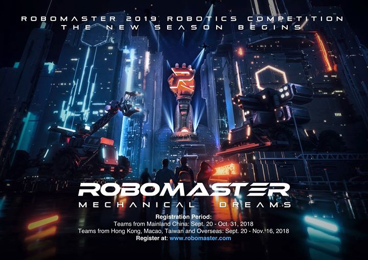 Registration for RoboMaster 2019 is now open! Learn how your college can sign-up for the world