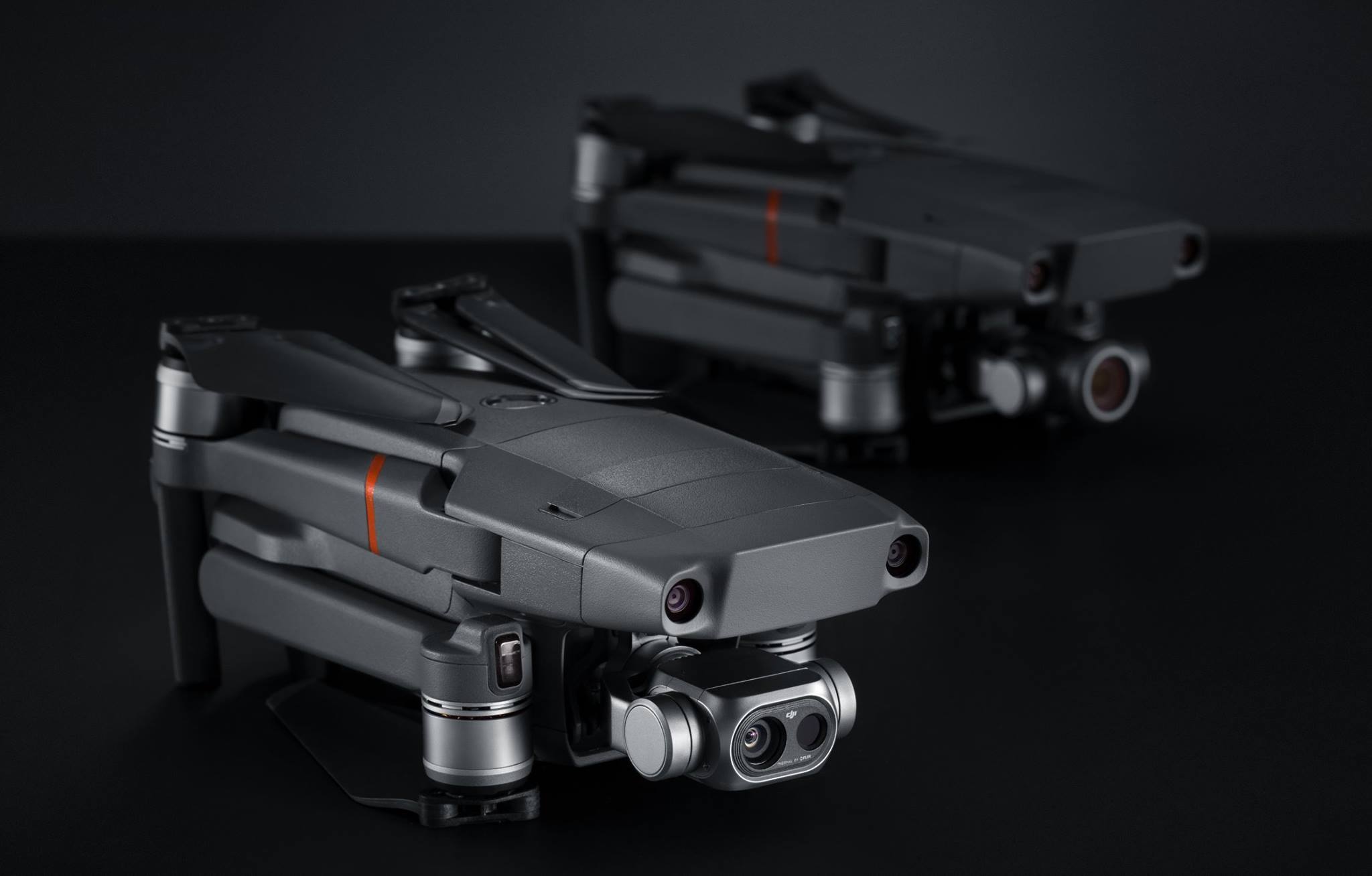 Introducing the Mavic 2 Enterprise Dual – a portable industrial drone equipped with powerful side-by-side visual and thermal imaging cameras.