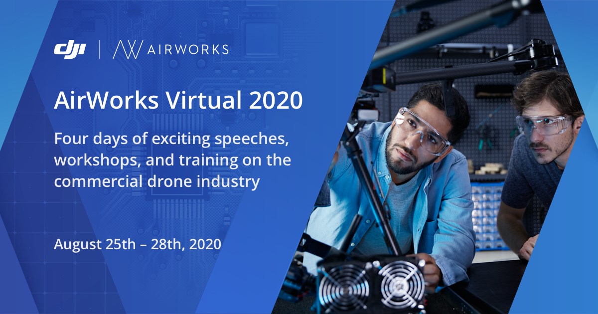 #DJIAirWorks has begun! We're excited to kick off our annual AirWorks Virtual Conference - stay tuned for key highlights and top industry insights.