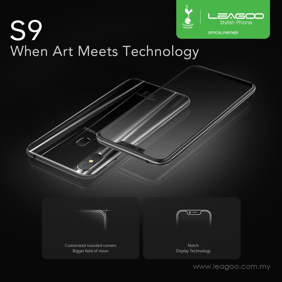 With Notch Display Technology Offering the Ability to Retain the Display Space on Either Side of It, For Information Thus Makes Leagoo S9 An Even Better Productivity Device, Since the Extra Display Space Can Be Particularly Useful with Apps‼️ Don’t waste your time!! Get S9 NOW only at RM699 (RRP: RM899‼️ Website⤵️ https://www.tomtop.com/brands-leagoo-575/?aid=sqttseo  💫 5.85-inch Full View HD+ Notch Display