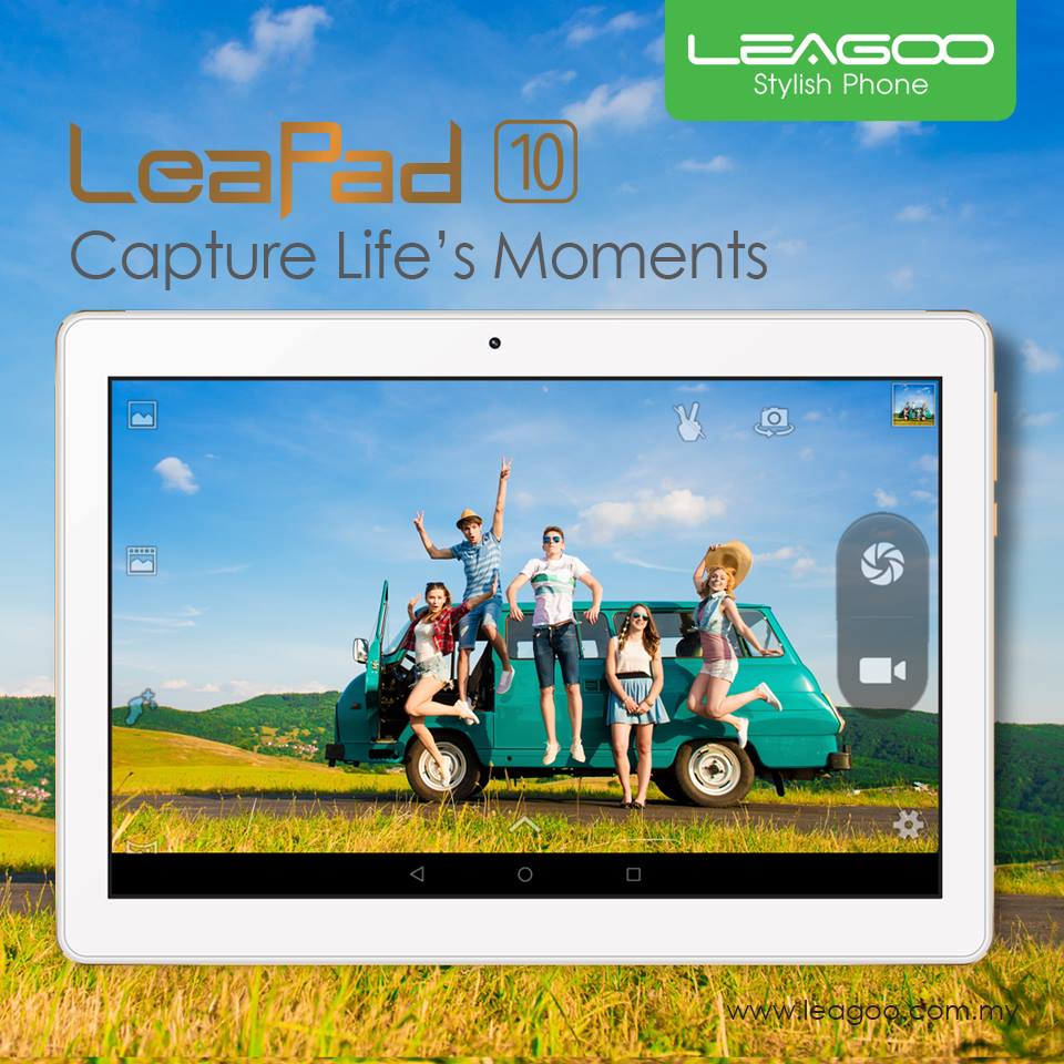 The Big Screen Makes A Nice Viewfinder and Previewing the Resulting Photograph‼️  If You’re Using A Tablet and You Need to Take A Photo as Quickly as Possible, Leapad 10 Can Be the Ideal Camera to Keep Your Life’s Moments‼️ Don’t wasting your time to capture your best life’s moments with our Leapad 10 at RM499 ONLY‼️... For more info ➡️ https://www.tomtop.com/brands-leagoo-575/?aid=sqttseo 🔅 10 INCH HD IPS Huge Display