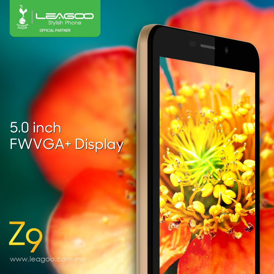 Phone With 5’ Inch Display Would Become More Compact Phone That Is Easier for You to Carry in Your Pocket and In Fact, Usually Cost Less Which Is It Will Not Burden Your Pocket Too‼️ So, you can stand with full of style with our Leagoo Z9‼️ You can browse for more info➡️ www.tomtop.com 💥 5 INCH Display