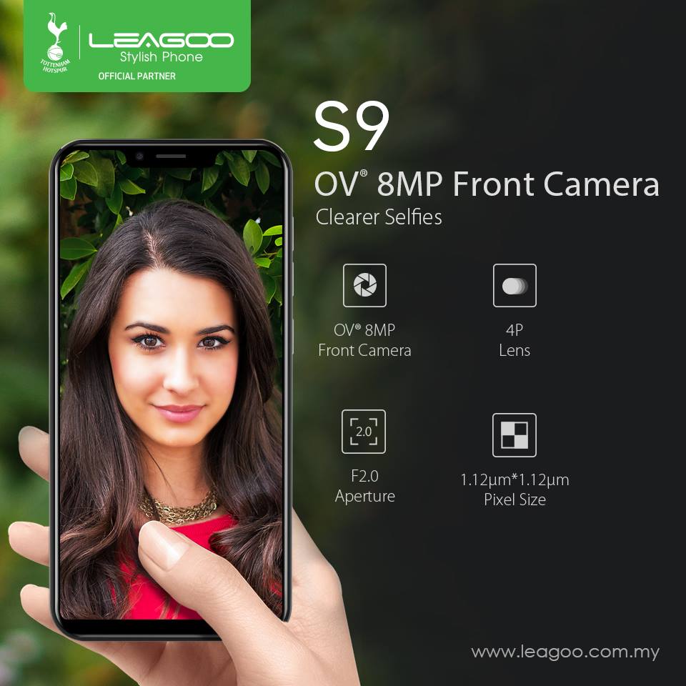 If you're taking a selfie, it’s all about you, and it ought to show you at your best, even if you’re in a wacky pose‼  Hurry, just stay all your day long with Leagoo S9 for RM699 (RRP: RM899) for limited time only‼ For S9 info click here➡️ www.tomtop.com Leagoo S9 completed with 8MP Front Shooter with Screen Flash to Give You the Best Images‼ 💫 5.85-inch Full View HD+ Notch Display