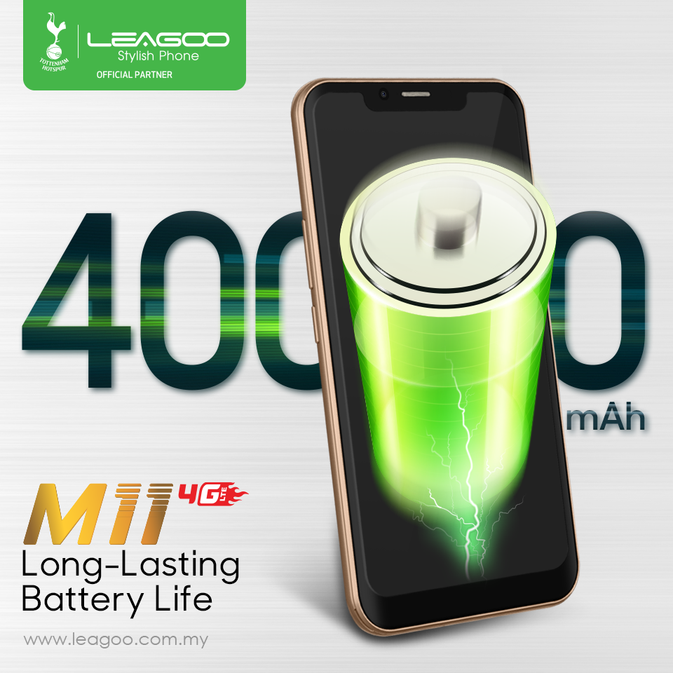 Battery Life Is Important to Everyone. So, Do with Leagoo M11 Comes with Bigger Capacity Battery for More Hours of Standby‼️ Created for all to make sure everyone will get a longer hour to get things done and get entertained for RM399 only‼️ Browse for more info⏩ www.tomtop.com ✅ 6.2 Inch Notch Full View Display