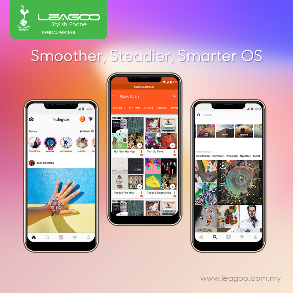 Leagoo Malaysia Designed for Leagoo OS 3.0 Perfectly to Provide M11 With Smoother Operation Speed and Steadier Operation Experience‼️ You can have this device for only RM399 only and you will be surprised with M11 performance‼️ Browse for more info at www.tomtop.com ✅ 6.2 Inch Notch Full View Display