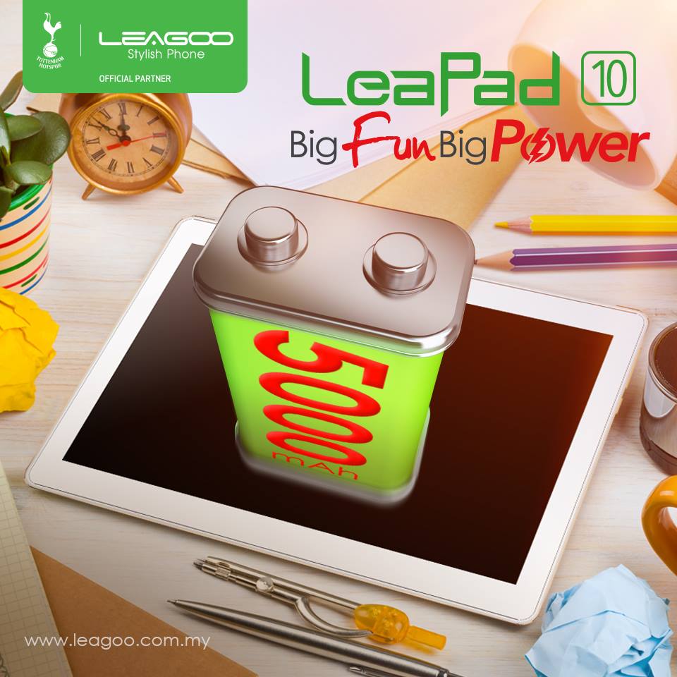 The Inability of a Device to Last You Through A Full Working Day Is Frustrating, To Say the Least Since Tablets Are Known to Be Battery Warriors‼️ Leagoo Malaysia brings to you Leapad 10 that can last long on a single charge with moderate usage for RM499 ONLY for an amazing experience‼️ For more info ➡️ www.tomtop.com 🔅 10 INCH HD IPS Huge Display