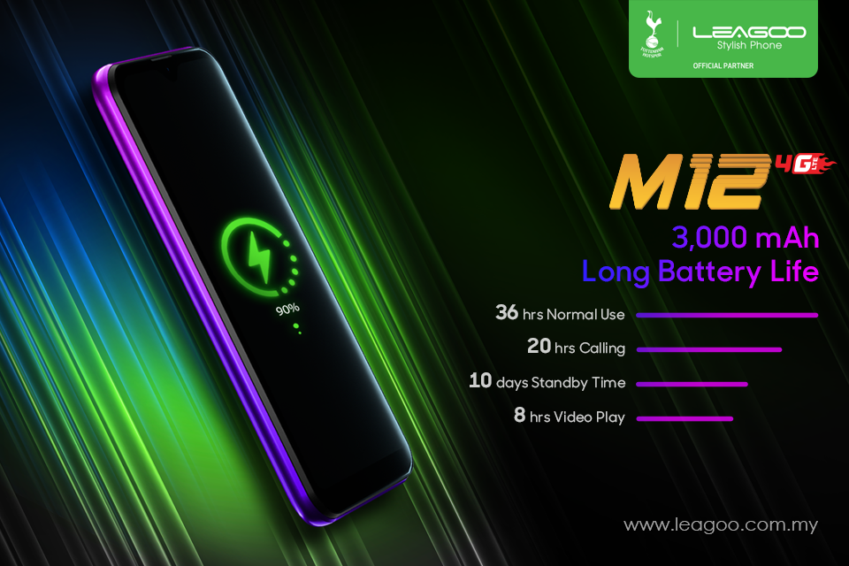 Take #M12 with high density #3000mAhBattery for longer hours awake so you would not worry about battery power anymore‼️ Have a look at what you can do with 3000mAh battery‼️ 