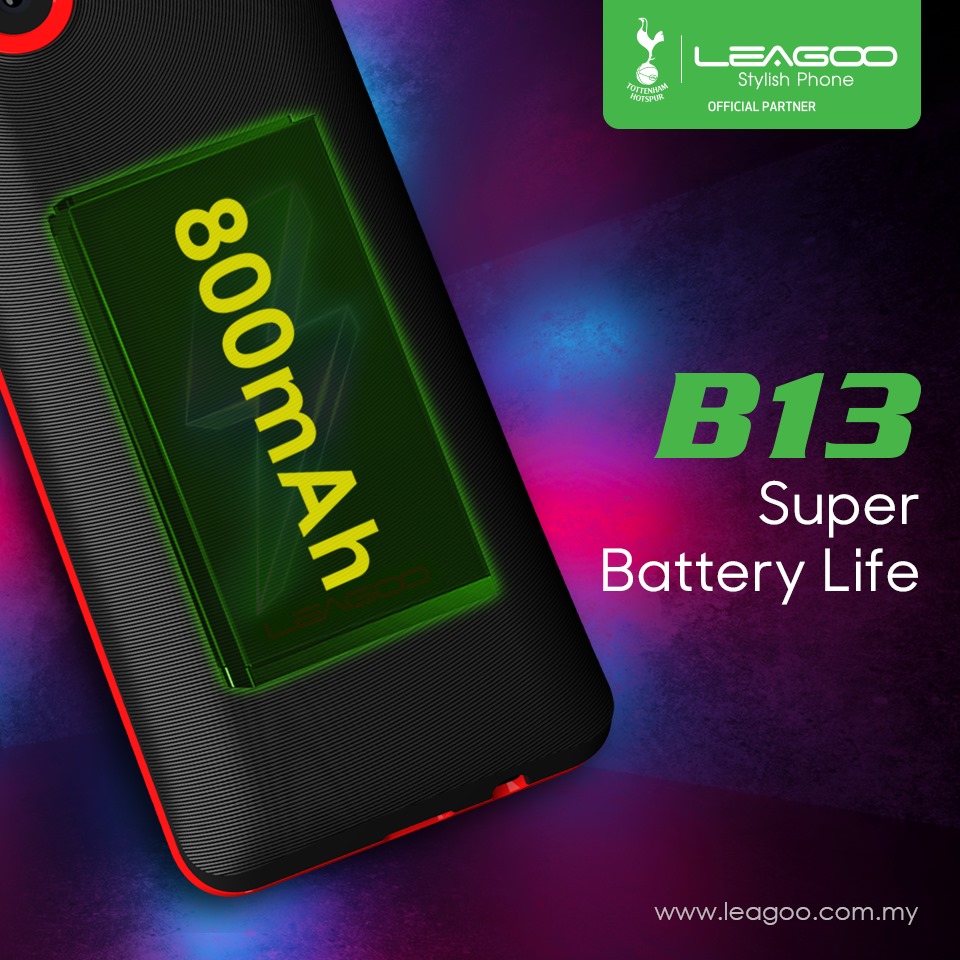 Classic yet well-performed with #SuperBatteryLife in this first Leagoo Features Phone, B13‼️ 