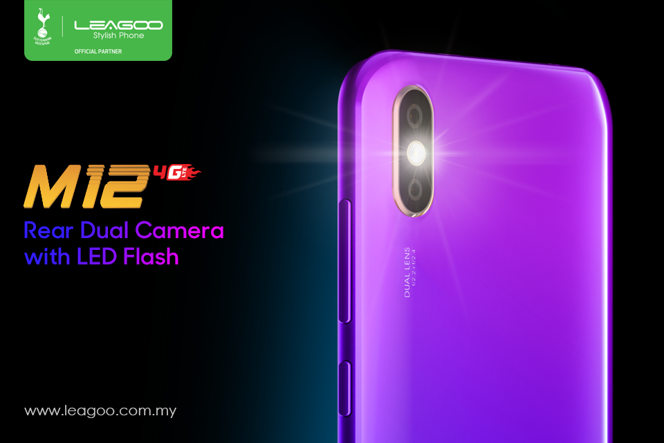 Get Leagoo M12 for just RM299 equipped with Rear Dual Camera with LED Flash for a brighter and clearer photo‼️ Shop now at LAZADA >>> www.tomtop.com 🔥 5.7 HD IPS Waterdrop Full Screen...