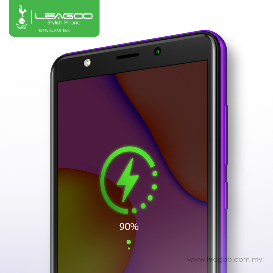 With Powerful 2850mAhBattery on Leagoo M10, it will give more time to Call, Connect and Play without worrying about running out of power‼️ Last for a single day for just RM299, this device definitely can serve you twice than that of common ones‼️ For more info, just click here www.tomtop.com ✅   5.5 Inch HD + IPS Full View Display (18:9)