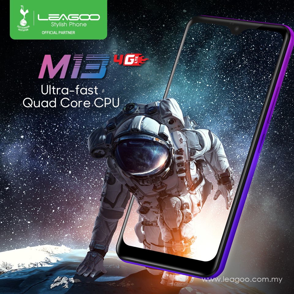 New Leagoo M13 from Leagoo Malaysia will rule your day‼️ 🔥6.1” HD IPS Display 🔥4GB RAM + 32GB ROM