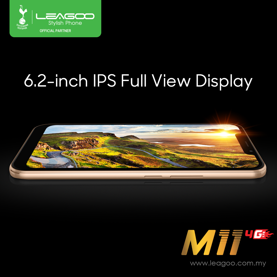 With big screen to boast about, Leagoo M11 is an ideal device for media consumption even for watching or gaming‼️ Equipped with 6.2-inch IPS Display is just one exciting feature of the device for just RM399‼️ Browse for more info at www.tomtop.com Make sure you will not miss out any favorites of your shows or media social‼️ 👉6.2 Inch Notch Full View Display