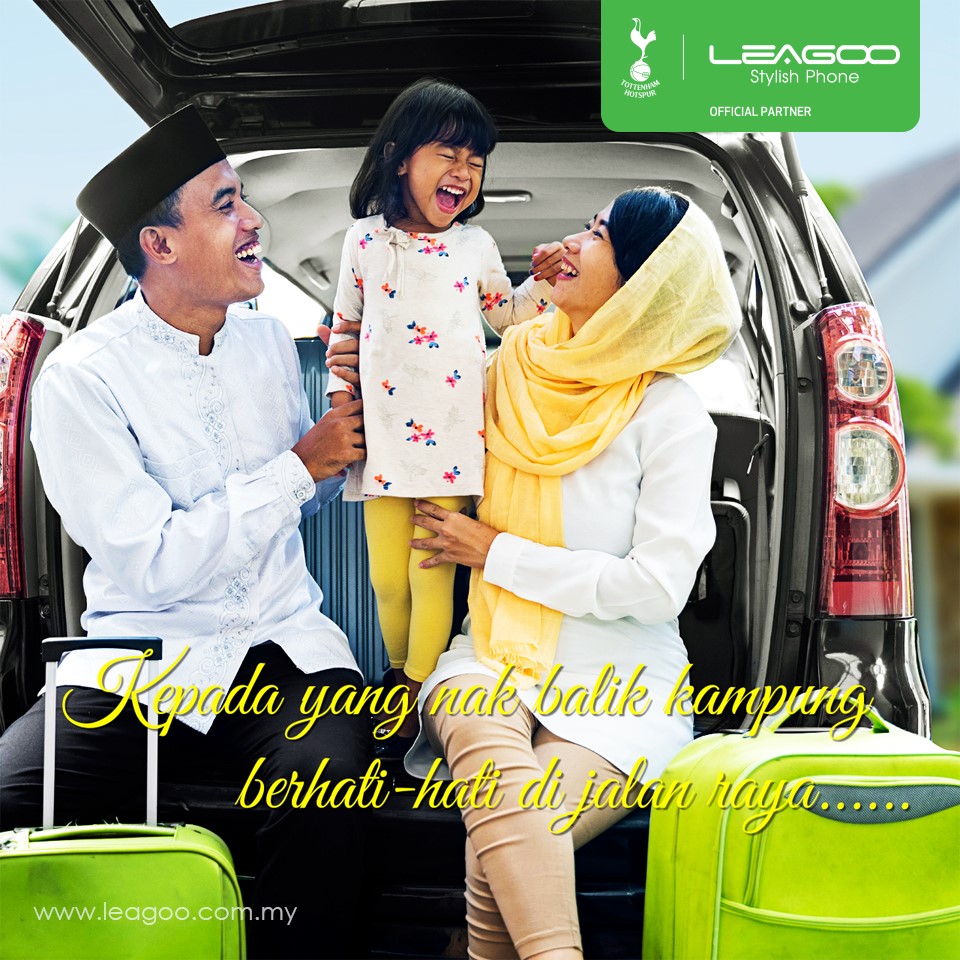 Sempena menyambut kedatangan Aidil Adha ini, Leagoo Malaysia mengingatkan anda untuk berhati-hati dalam perjalanan pulang ke kampung halaman anda.  Ingatlah, ahli keluarga yang sedang menantimu‼️