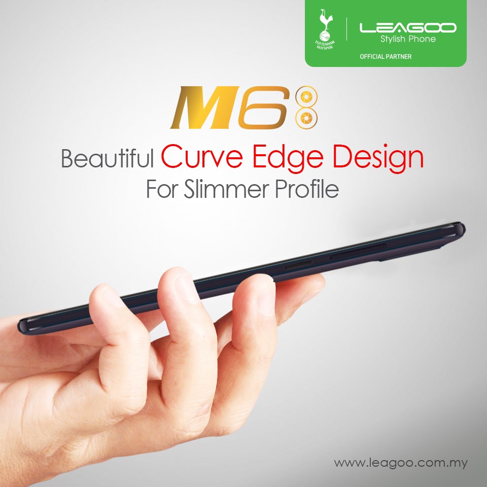 The Leagoo M6 is so slim and exquisite that it might just fall of your hands, just look at how sleek the phone is‼️ Visit our Shopee Leagoo Official Store to get more discount‼️ SHOPEE: www.tomtop.com Do not hesitate to contact us at www.wasap.my/60167743837/M6 💫 5.5 INCH HD IPS Display