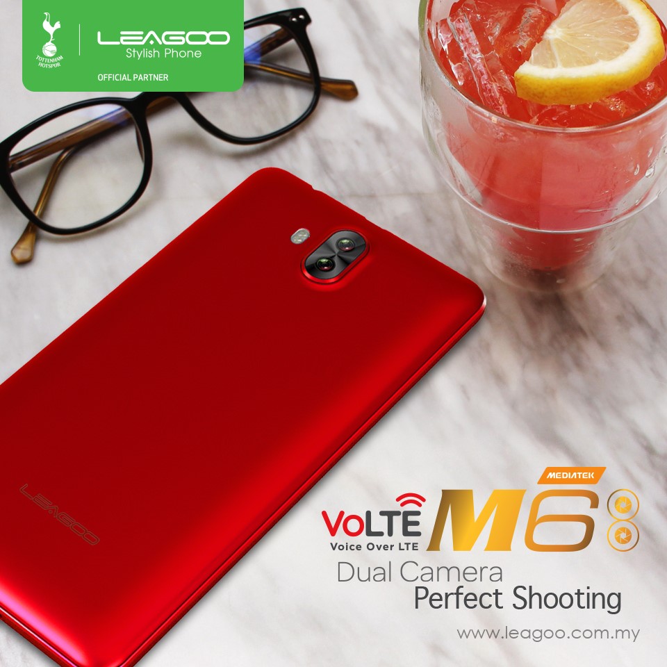 Take More Beautiful Photo with Leagoo M6‼️ Equipped with Dual Rear Camera and 4G Lte Connectivity with VoLte for RM269 only‼️ One of the best and most affordable smartphones with dual camera in the market‼️ Go to SHOPEE: www.tomtop.com and get your voucher for every purchase of Leagoo M6 to save your money‼️... Do not hesitate to contact us at www.wasap.my/60167743837/M6 💫 5.5 INCH HD IPS Display