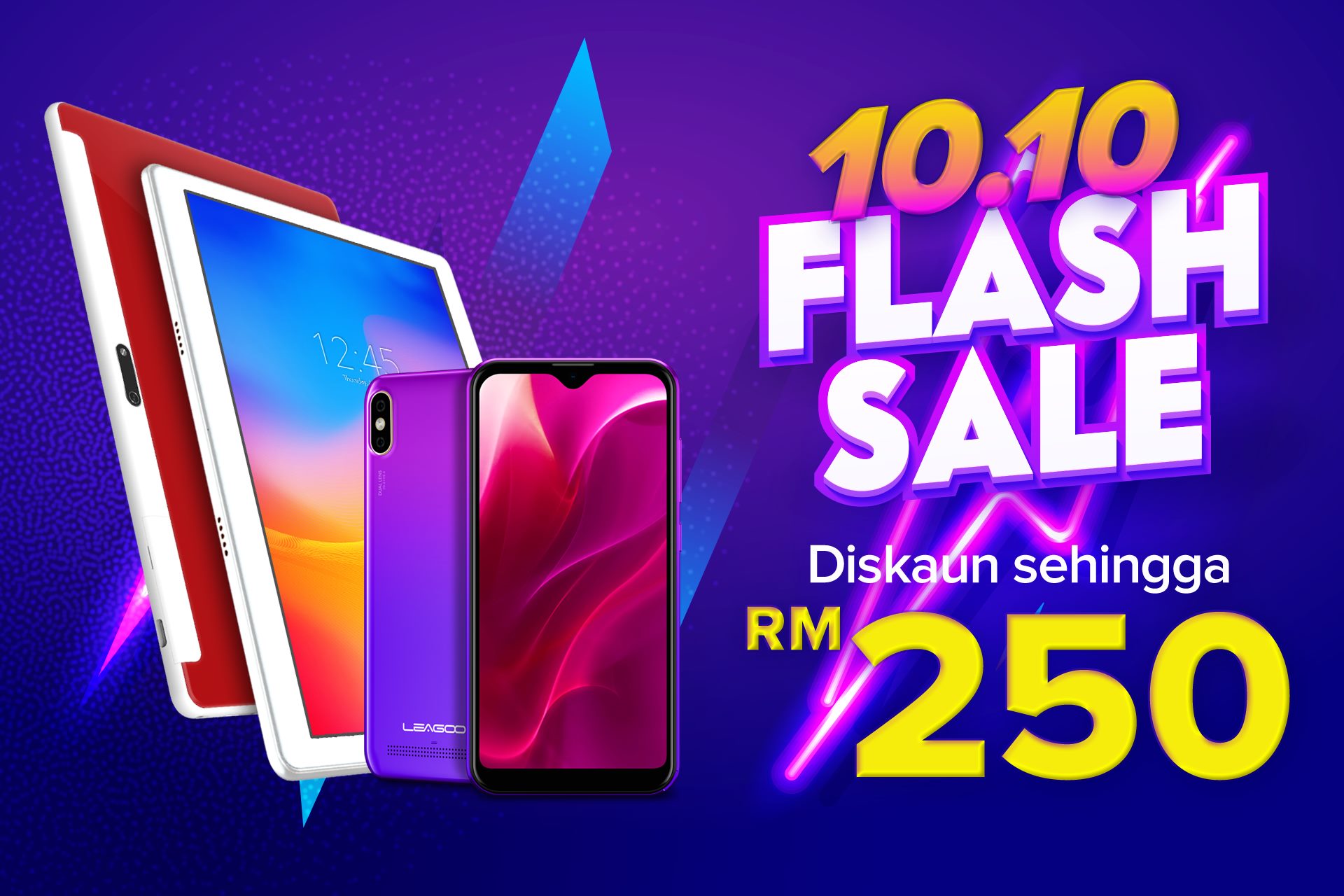 Terlepas Jualan 9.9 kami❓ Ini peluang anda untuk dapatkan #SmartphoneBerbaloi dengan #HadiahPercumaEksklusif 🎁🎁 untuk setiap pembelian anda ‼️ Dengan #PenjimatanHebat, anda harus dapatkannya, hanya di #Jualan1010 Leagoo Malaysia😍😍 M12 RM399 – RM249...