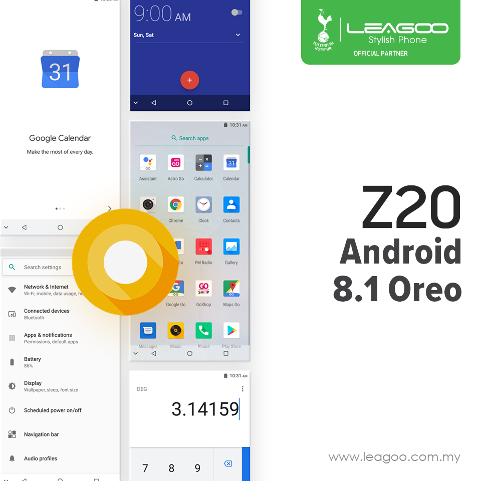 With Android Oreo, a device can have a smoother and steadier operation, as well as this Leagoo Z20🔥🔥📌 This feature enhanced your device’s performance and you can get this experience for only RM199. 📌 6" HD+ Display (18:9)...