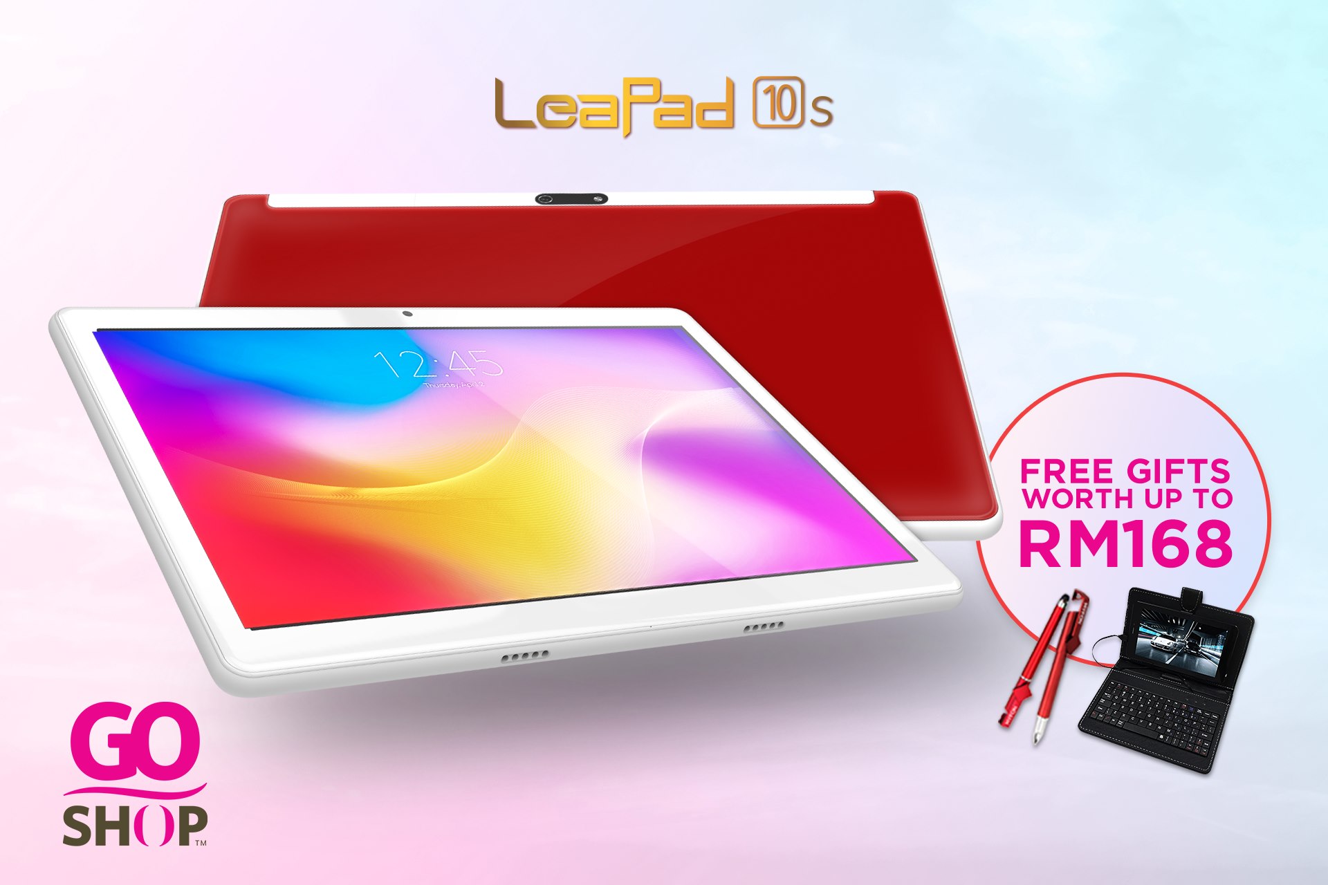 Tablet Leapad 10s yang #Berbaloi dan #MampuMilik dengan #PaparanBesar 10-inci HD IPS, #DualSimDual4G, 16GB ROM, 5,500mAh #KapasitiBateriBesar dan rekaan Mewah Glass Mirror Cover yang Menawan hanya di Astro Go Shop dengan #TawaranTerhebat💥💥 Dapatkan #HadiahEksklusifPercuma 🎁 Bernilai #RM168 Menanti Anda untuk setiap pembelian Leapad 10s!! Promosi sangat TERHAD!! Siapa Cepat, Dia Dapat!! ✨ Skrin 10” HD IPS WIDE DISPLAY untuk tontonan dengan Paparan Jelas dan Besar