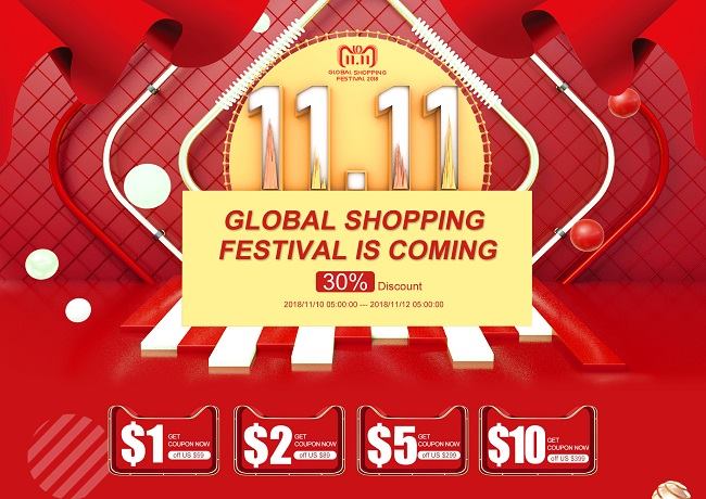 11 de noviembre Global Shopping Carnival