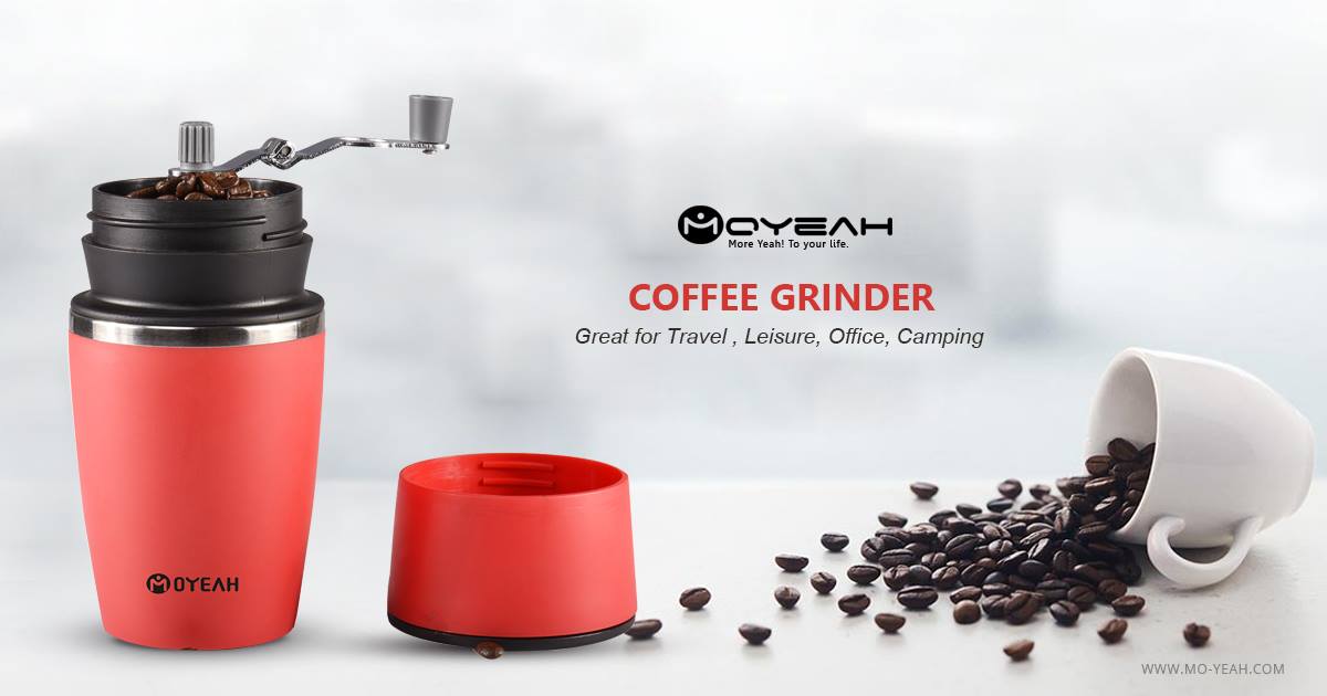 Moyeah Portable Coffee Grinder.