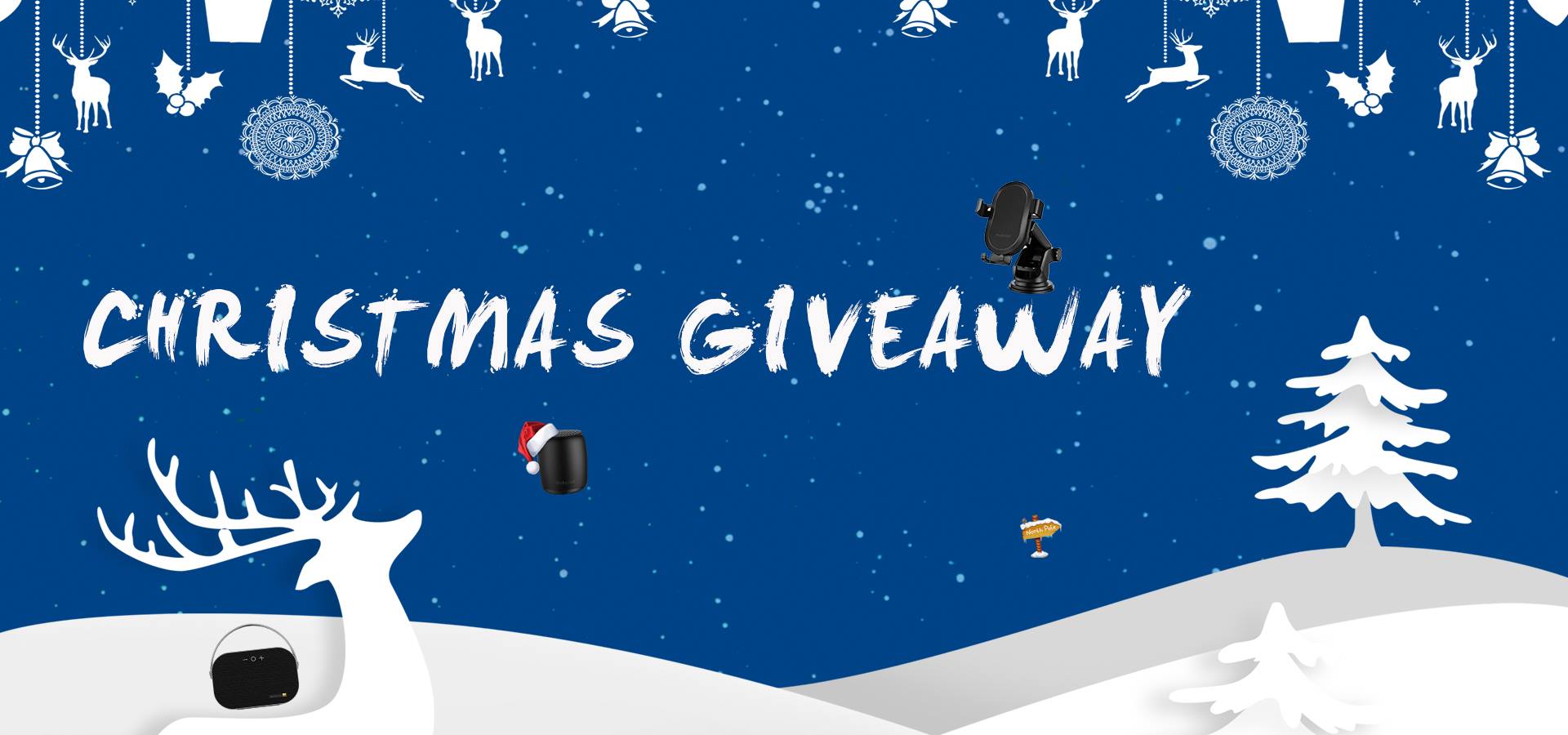 Hey everyone, our Christmas Giveaway is over. 