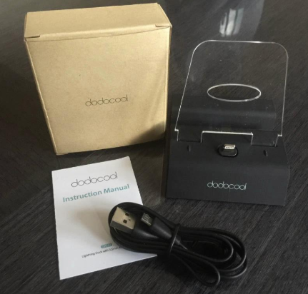 #Dodocool Lightning Charging Cradle Holder Stand is a simple but surprisingly good device. It is very easy to connect your iPhone to the device and it stands up at an angle that allows you to easily read or watch anything on it😎