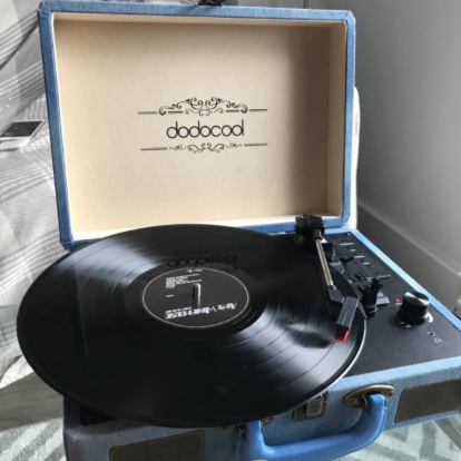 #Dodocool 3 Speed Wireless Stereo Record Player can play all vinyl records in the market with the front-facing built-in stereo speakers. If you love vinyl, you need it.