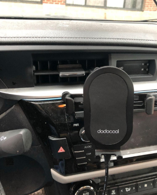 #Dododool 10W Fast Charge Wireless Car Charger comes with 2 air vent mounts and 1 suction cup mount, allowing you to choose whichever is the best fit for your car. 