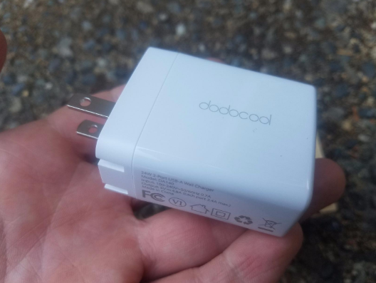 #Dodocool 24W 2-Port USB Wall Charger is a nice portable option, can easily be put into your pocket, bag or suitcase. It detects your devices intelligently and provides the optimal charging current.