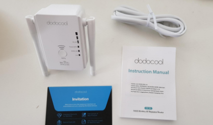 #Dodocool 3-in-1 N300 Mini Wireless Range Extender is an ideal solution to extend Wi-Fi coverage, improve wireless signal strength and keep your devices connected to Wi-Fi in every corner of your home.