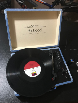 #Dodocool 3 Speed Wireless Stereo Record Player has a selectable speeds settings, enable to play all of your favorite vinyl records. It has Bluetooth and USB, even you don't have a vinyl record, it is still can play music from your mp3 player.