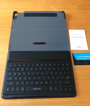 #Dodocool MFi Certified Smart Keyboard is designed for 10.5-inch iPad Air/iPad Pro. No Batteries needed. No charging needed. No Bluetooth pairing needed. Just attach the Smart Connector and start typing.