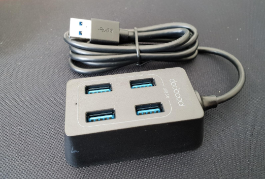 #Dodocool Mini Portable 4-Port SuperSpeed USB 3.0 Hub enables you to conveniently connect to up to 4 USB-enabled devices at the same time and transfer files at speeds of up to 5 Gbps. 